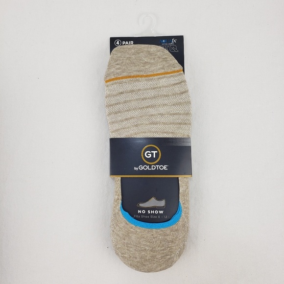 Gold Toe Other - Gold Toe Men's Oxford No Shoe Socks 4 Pack